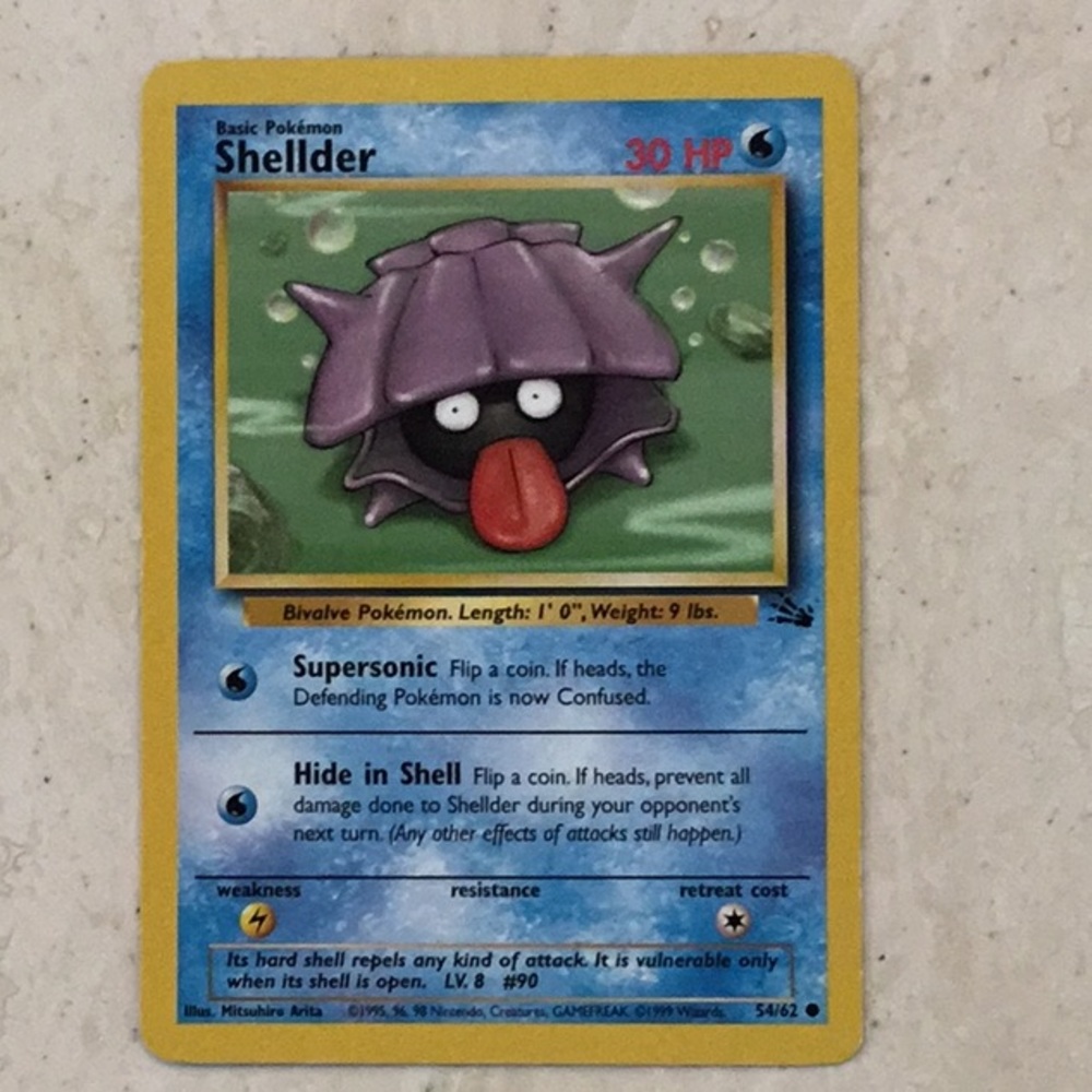 1999 Pokemon Cards Gastly 50/102 Cloyster 32/62 Golbat 34/62 Zubat Lot Of 8 Card - Picture 9 of 13
